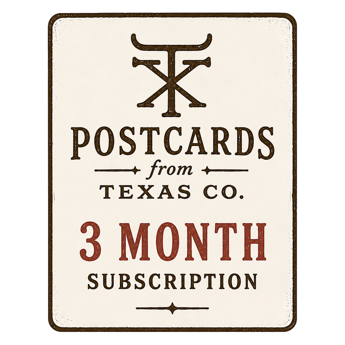 International Gift Subscription | 3 Months